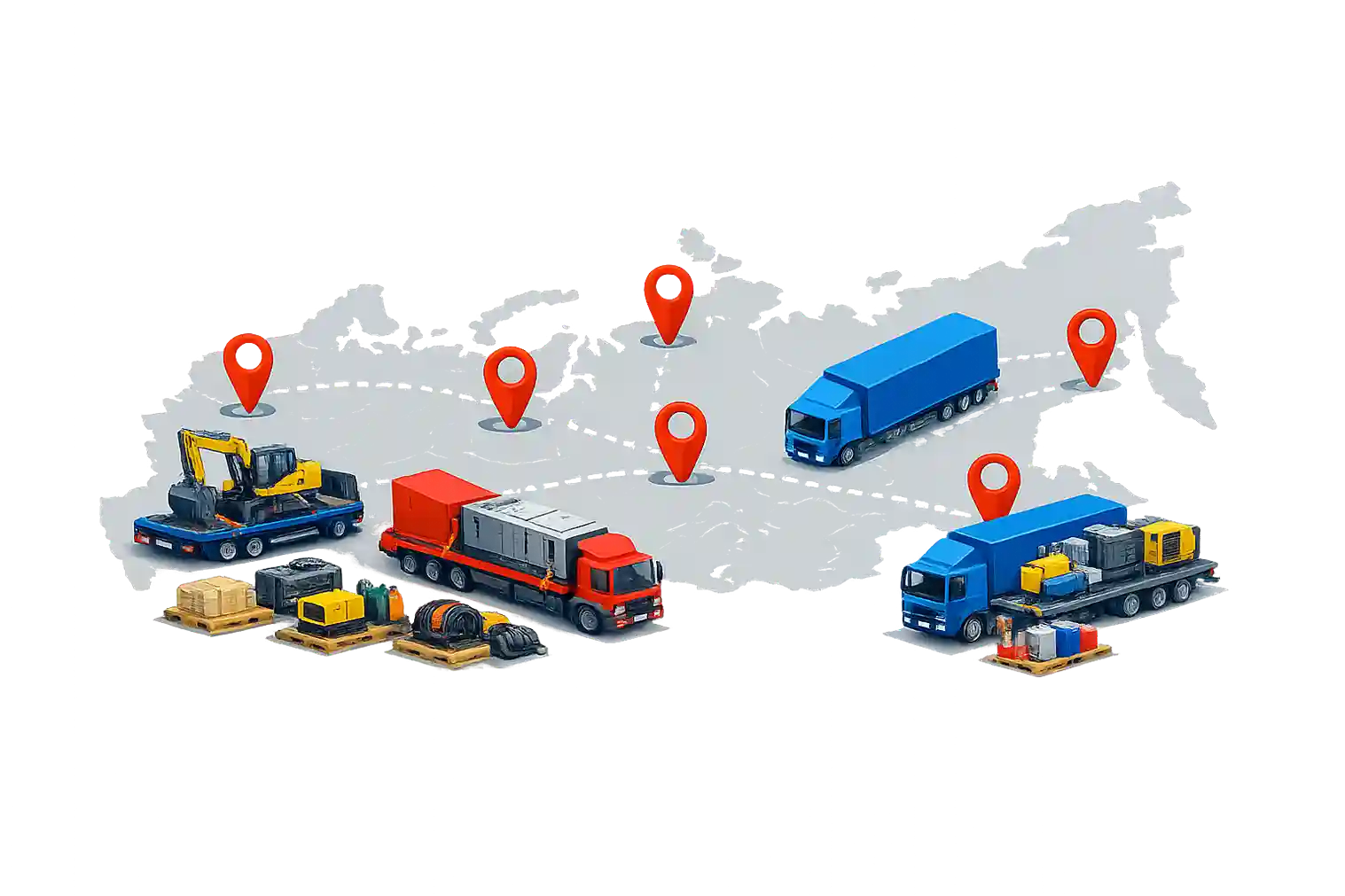 Перевозка стройматериалов в Нижневартовске